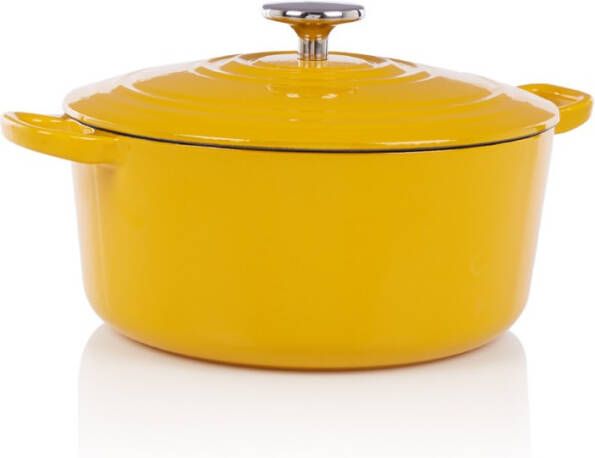 BK Bourgogne Braadpan ø 24 Cm Sunny Yellow