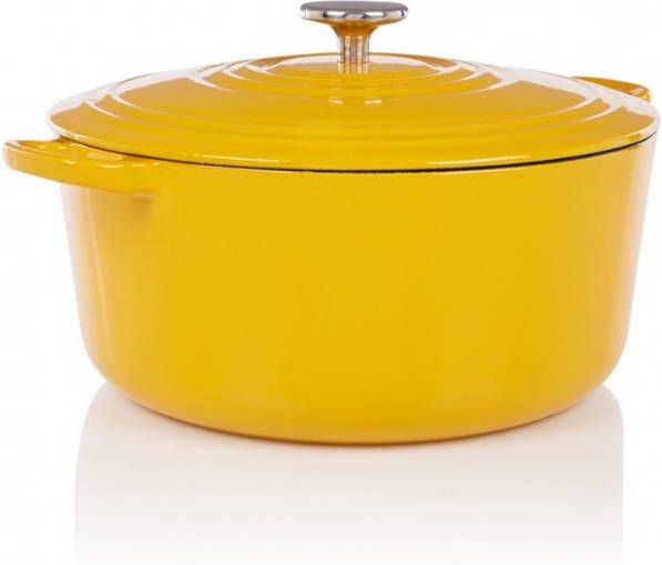 BK Bourgogne Braadpan ø 28 Cm Sunny Yellow