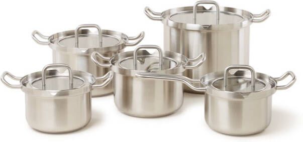 BK B9710.005 Q-Linair Master Glas 5-Delige Pannenset