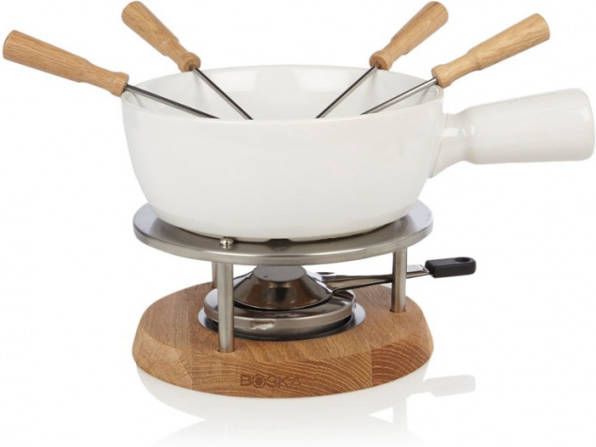 Boska Fondueset Bianco Voor 1 Liter Kaas Wit 1, 3