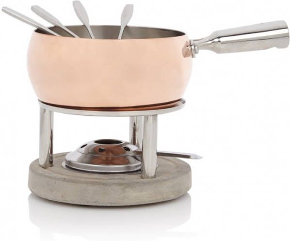 Boska Fondueset Koper 4 Personen Koperkleurig 1,7 L