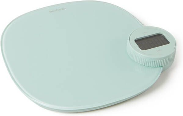 Brabantia Tasty+ Keukenweegschaal Digitaal, Met Dynamo Jade Green