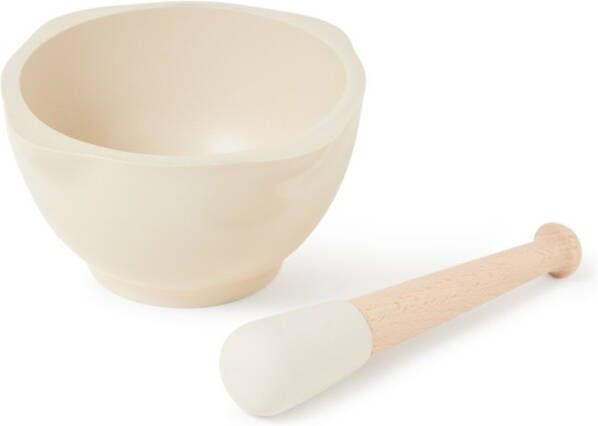 Emile Henry Vijzel en stamper 14 cm