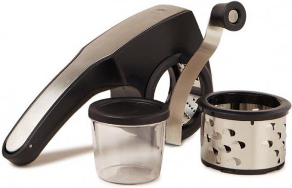 GEFU Keukenrasp PECORINO LASER CUT Inclusief opvangbak(1 stuk )