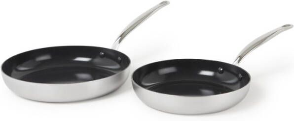 GreenPan Barcelona Evershine Koekenpannenset Ø 24 en 28 cm