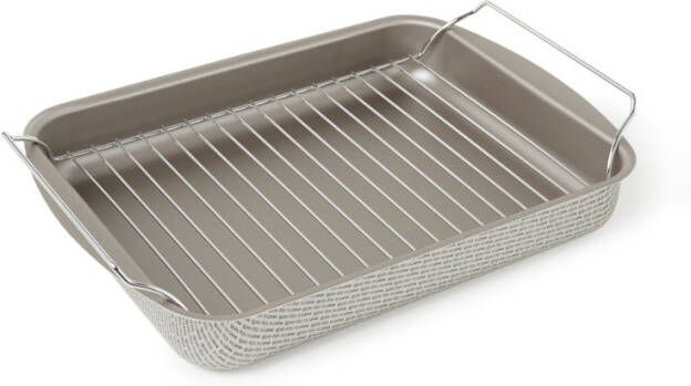 Eva Trio Braadslede 35 X 25 Cm Grijs
