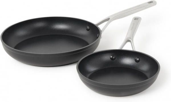 KitchenAid Forged Hardened Aluminium Koekenpannenset 2 delig Ø 20 + 28 cm