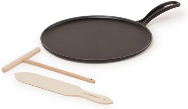 Le Creuset Pannenkoekenpan Ø 27 cm + Spatel + Beslagverdeler