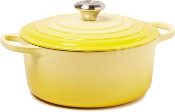 Le Creuset Ronde Braad-/Stoofpan (24 cm) Soleil