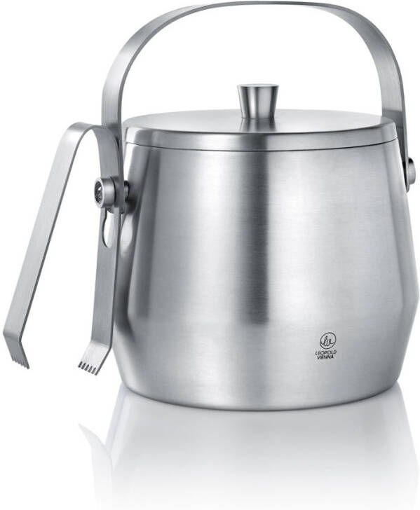 Leopold Vienna IJshouder met deksel en tang