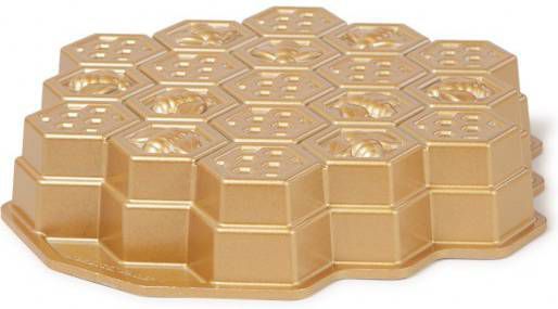 Nordic Ware Honeycomb bakvorm voor pull apart cake 30 x 30 cm