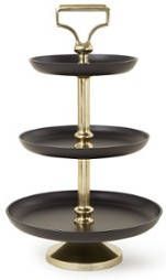 Riviera Maison New York Etagère 3 Layer 31.5x31.5x49.0 cm