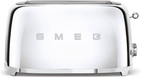 Smeg TSF02SSEU 50's style broodrooster 2X4 geschikt voor vier...