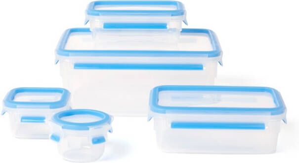 Tefal Masterseal Vershouddoos Set van 5 stuks Lekvrij