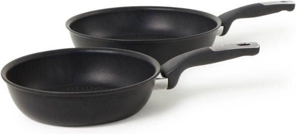 Tefal G25590 Unlimited Kookpannen set 22/28cm Pan Zwart