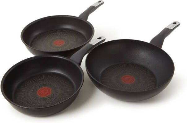 Tefal G25591 Koekenpannen set 24/28cm + wokpan 28 Unlimited GEKHI Pan
