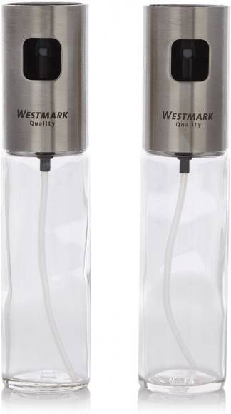 Westmark Olie En Azijnspray Set Glas En RVS Dia4, 2x17, 5cm Inhoud 100ml online kopen