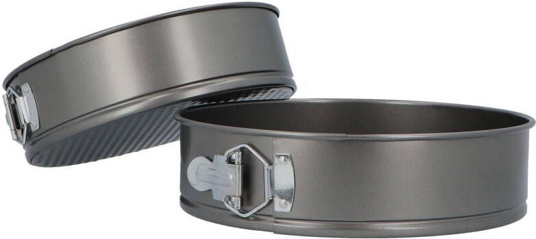 4Goodz Springvormset 2 delig 24 En 25 Cm Anti Aanbak Laag