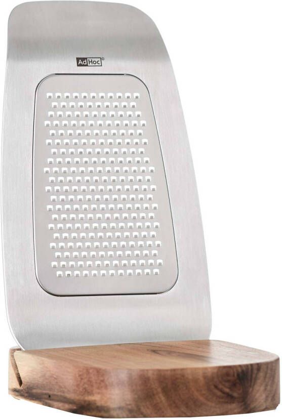 AdHoc Rasp Grana 17 X 9, 3 Cm Rvs/hout Naturel