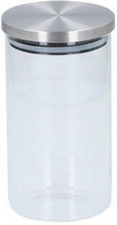 alpina Glazen Voorraadpot/Snoeppot 950 Ml Voorraadpot