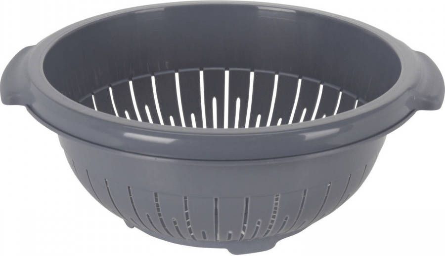 Aurora Vergiet/zeef Blauw 30 X 27 Cm Kunststof Vergieten