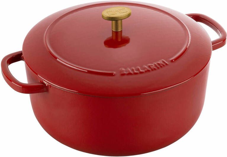 Ballarini Bellamonte braadpan rond 26cm 5, 5L Rood
