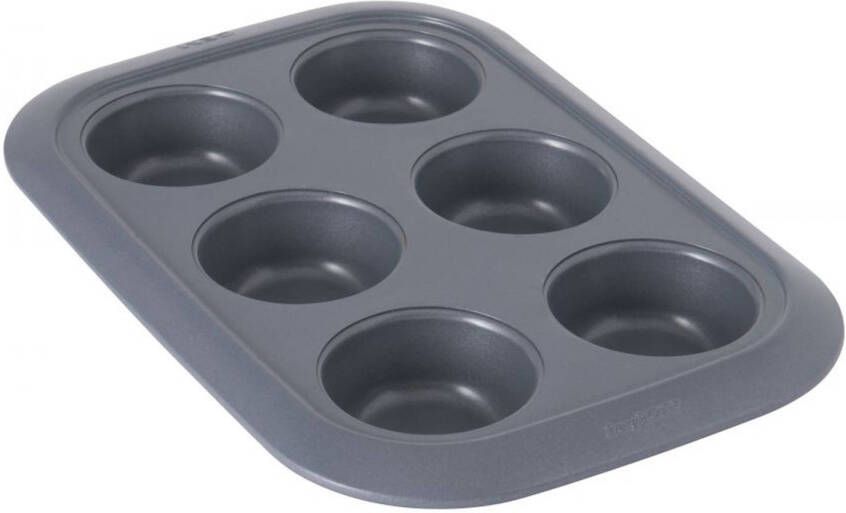 BergHOFF Cupcakevorm 6 St., Grijs Koolstofstaal Gem Line
