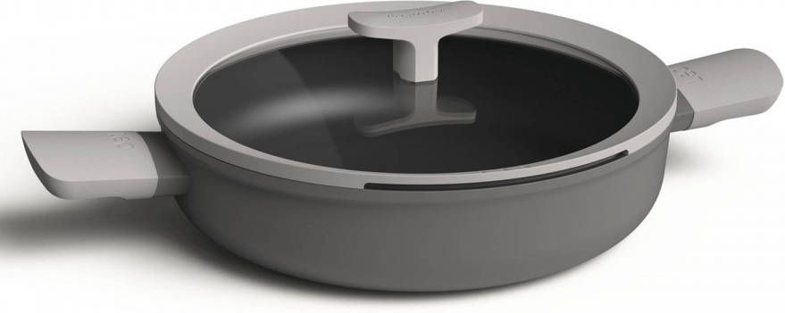 BergHOFF Leo Line braadpan met deksel en dubbel handvat (Ø26 cm)