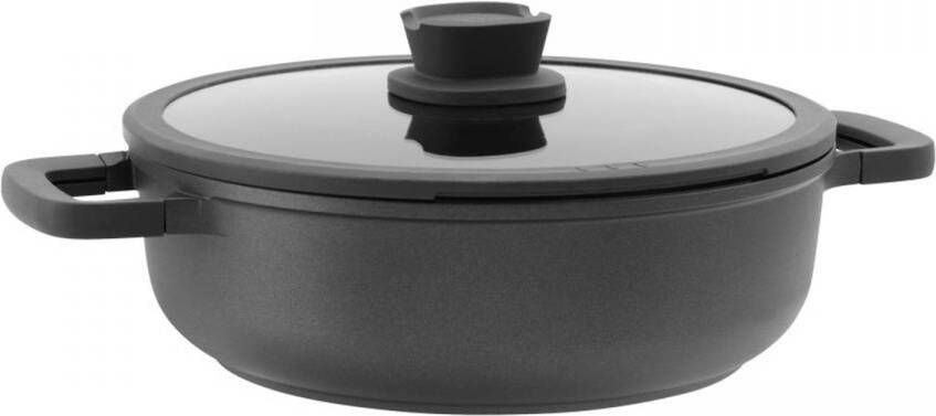 BergHOFF Sauteerpan met deksel 28 cm Leo serie gegoten Aluminium