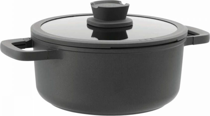 BergHOFF Kookpan met deksel 24 cm Leo serie gegoten Aluminium
