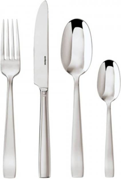 Sambonet Flat Bestekset 24 delig Zilver