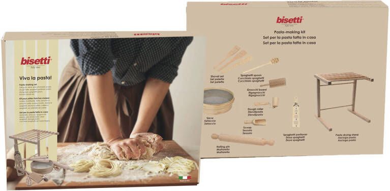 Bisetti Pastaset Hout 11 delig
