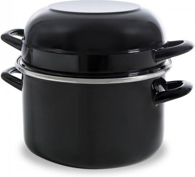 BK Fortalit mosselpan emaille (Ø22 cm)