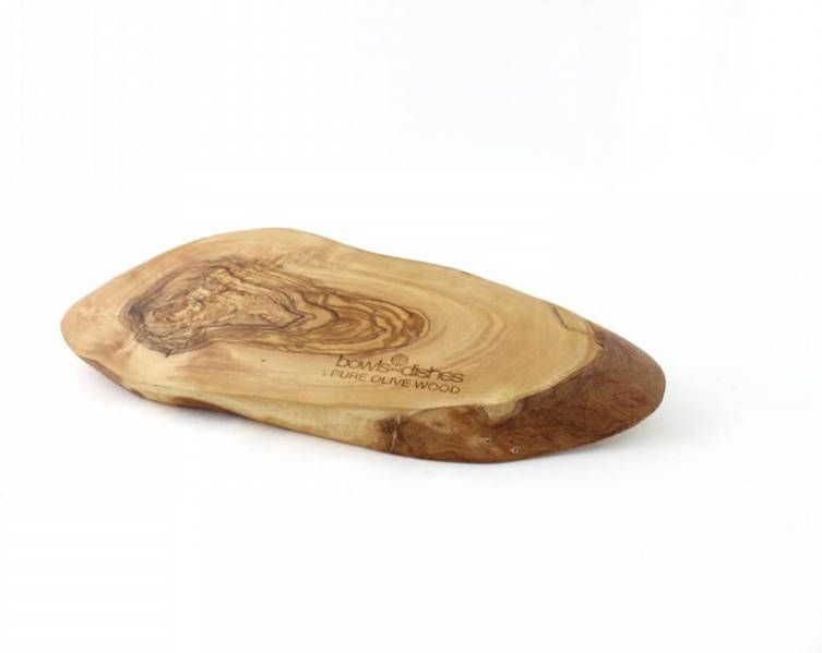 Bowls and Dishes Pure Olive Wood Tapasplank Olijfhout 25 30 Cm