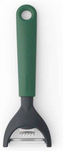 Brabantia Tasty+ Dunschiller Y vorm Plus Zesteur Fir Green