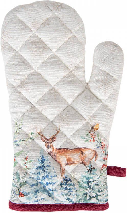 Clayre & Eef Multi Ovenhandschoen Dch44