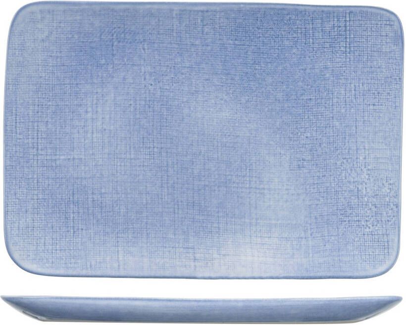 Cosy & Trendy Bord Sajet Blauw 30 X 20 Cm