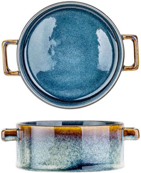 Cosy & Trendy Cosy&trendy Quintana Blue Soepkom Ø 13 Cm Set 4