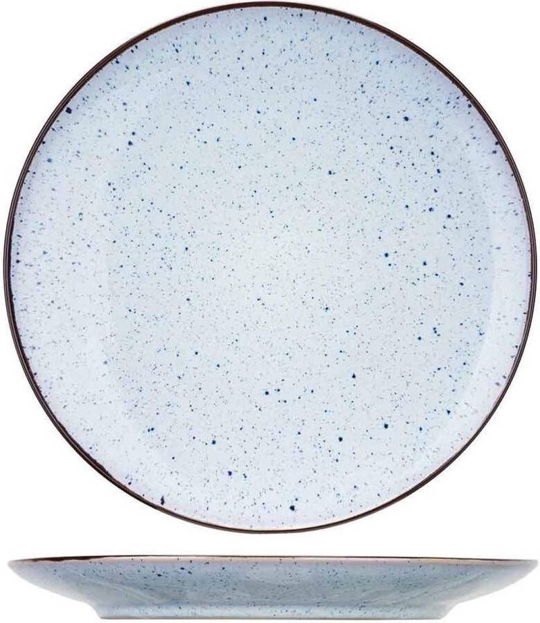 Cosy & Trendy Cosy&trendy Tessa Blue Dinerbord Ø 26, 3 Cm Set 6