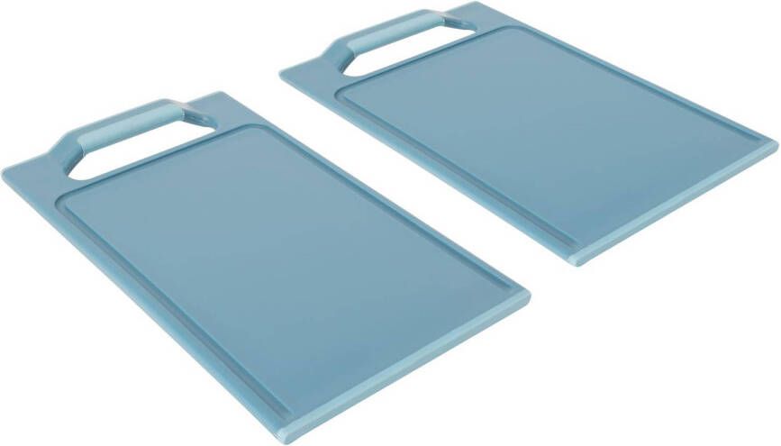 Cosy & Trendy Snijplanken Fresco Blauw 25 X 15 Cm 2 Stuks