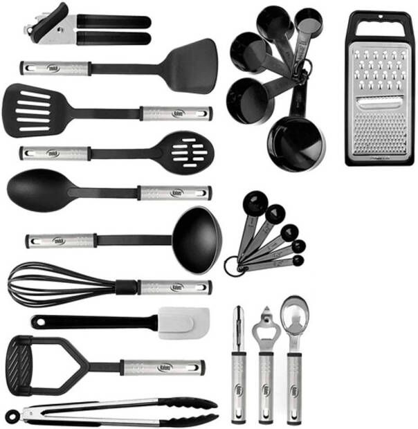 DealDonkey Kitchen & Home 24 delige Set Van Keukenhulpen