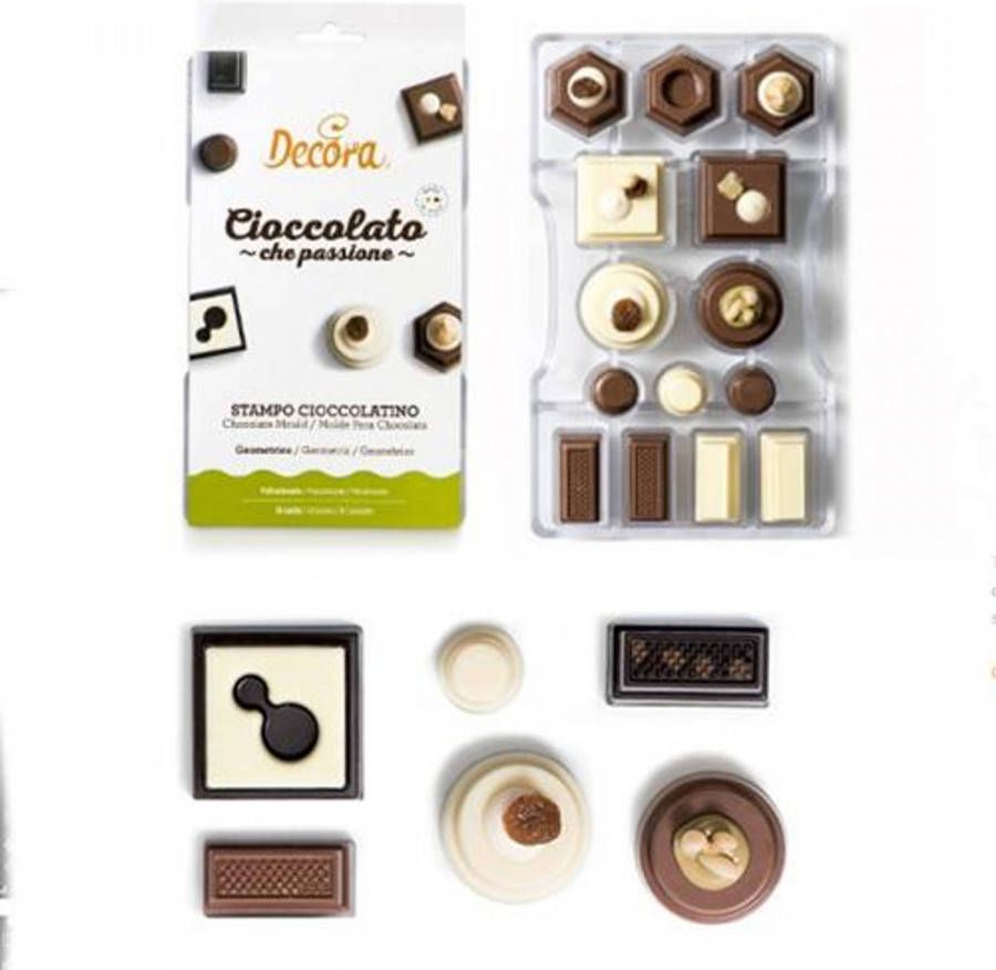 Chocolade mal Geometrie Decora