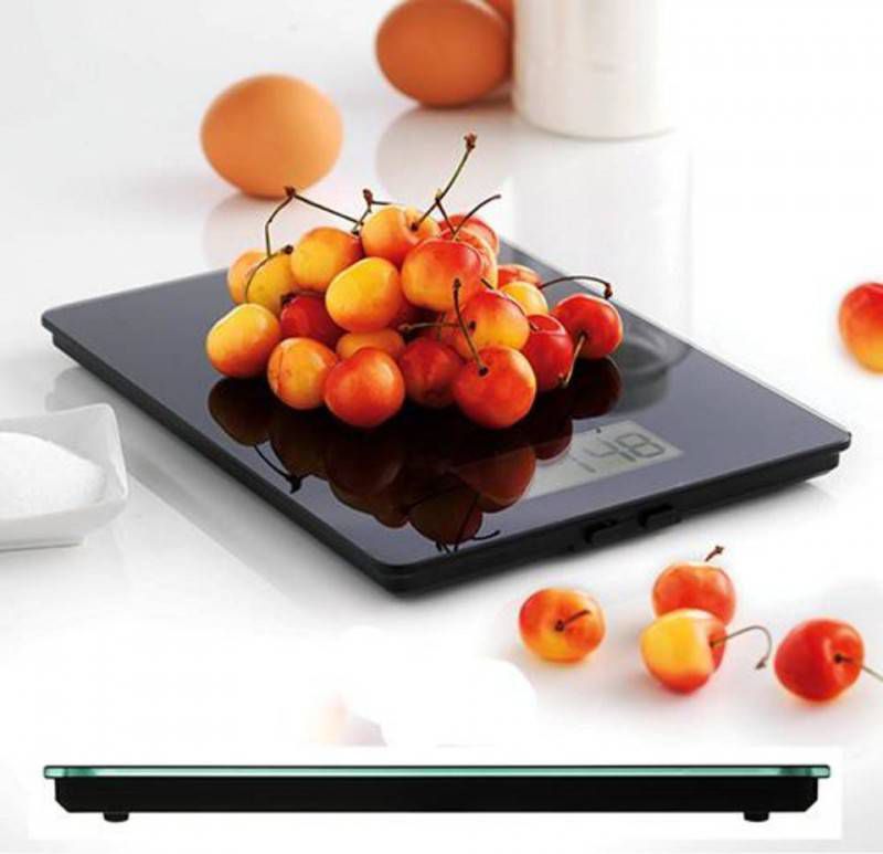 Mastrad Elektronische keukenweegschaal, zwart