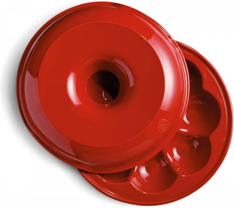 Emile Henry Broodbakvorm + Deksel Kroonvormig (Ø30 cm) Grand Cru