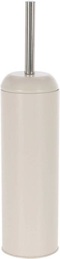 Excellent Houseware Toiletborstel Met Houder Rond Creme 40cm Toiletborstels