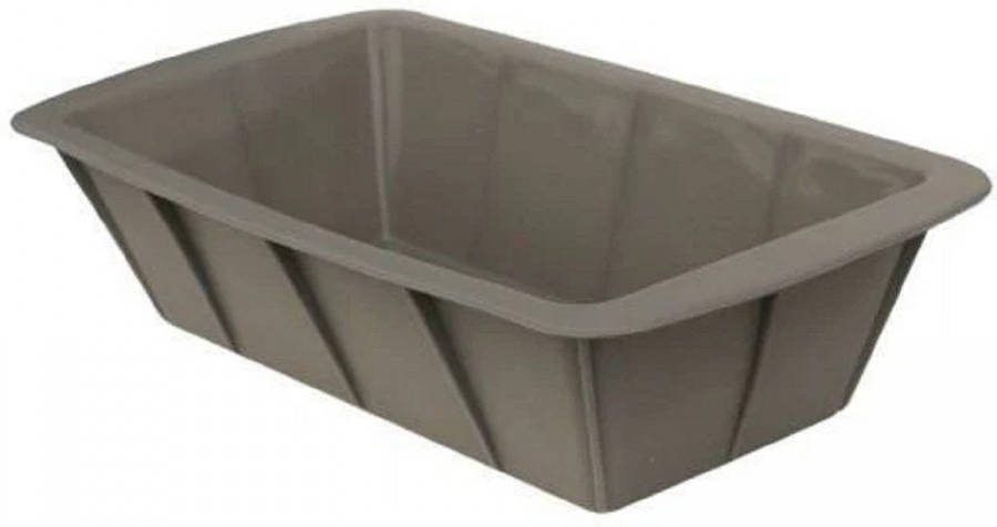 Florina Anide Siliconen Cakevorm/Bakvorm 24.5 X 13.5 X 6 Cm Taupe Flexibel Vaatwasser Bestendig Tot 230°c
