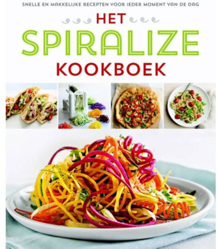 Geelswoonwarenhuis Het Spiralize Kookboek