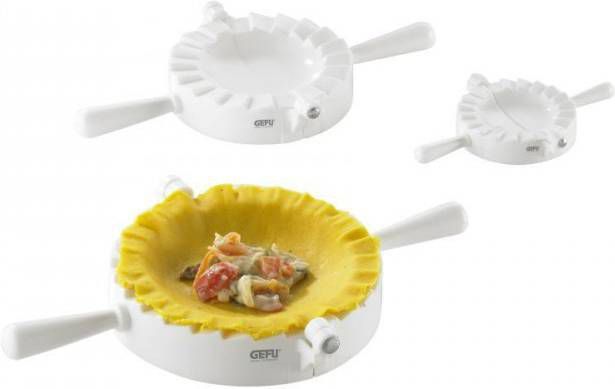 Ravioli vorm/maker, set van 3 Gefu