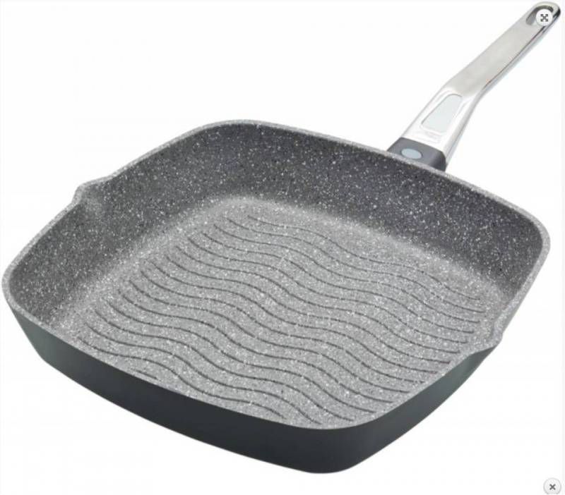 MasterClass Gietaluminium Grillpan 28cm