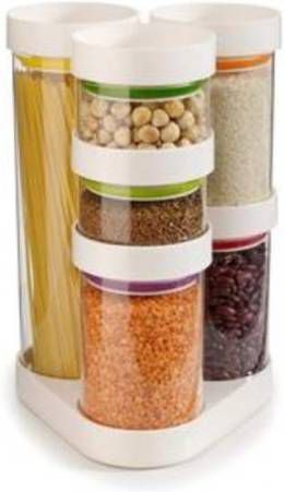 Joseph Set Van 6 Glazen Potten Foodstore Carousel
